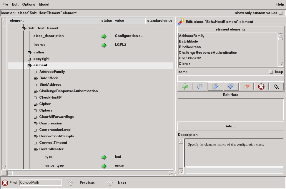 config-model-edit start